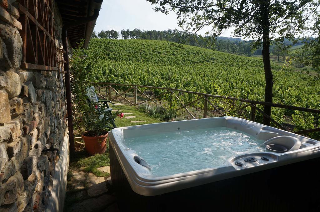 Ferienwohnung Il Fienile Del Vichiaccio Mercatale Val Di Pesa Exterior foto