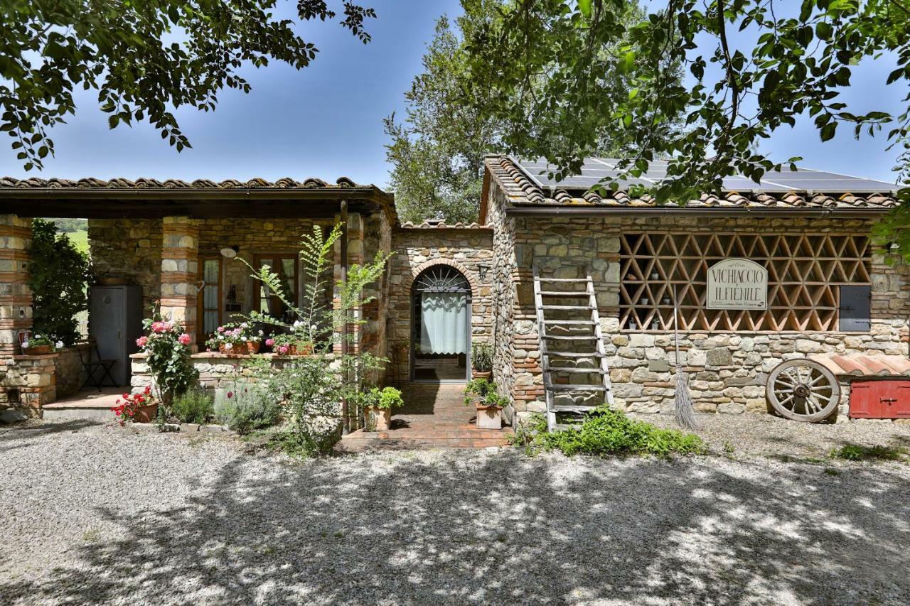 Ferienwohnung Il Fienile Del Vichiaccio Mercatale Val Di Pesa Exterior foto