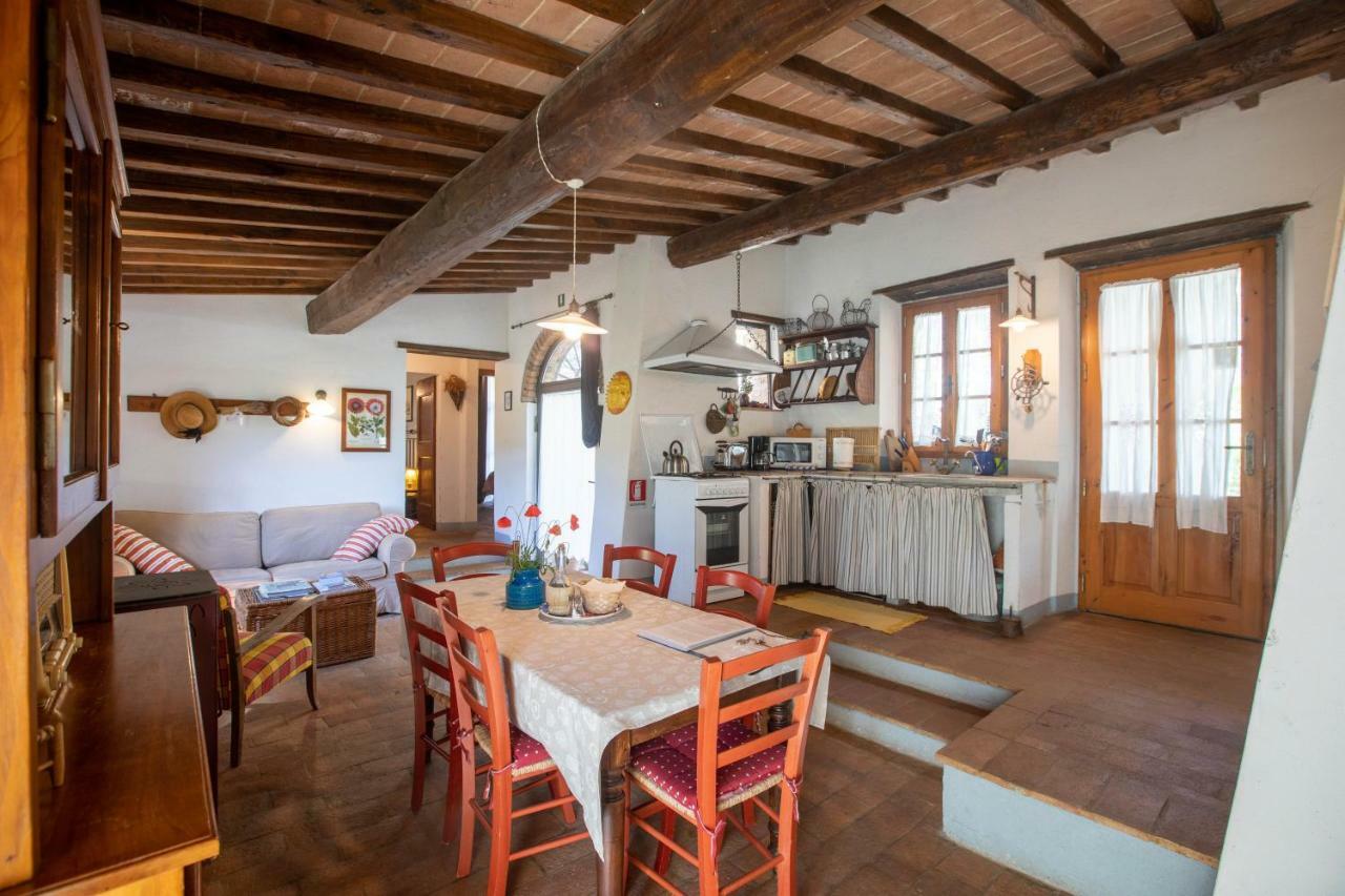 Ferienwohnung Il Fienile Del Vichiaccio Mercatale Val Di Pesa Exterior foto
