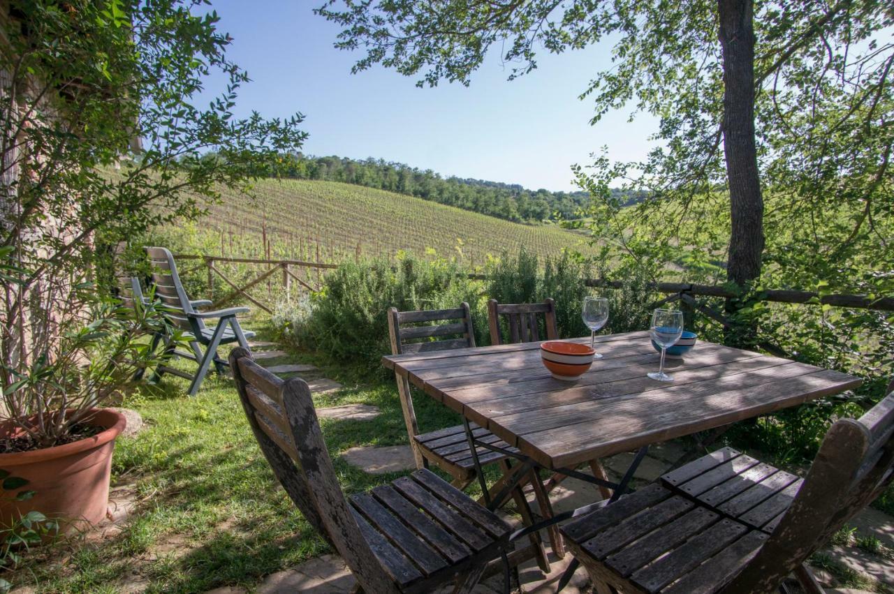 Ferienwohnung Il Fienile Del Vichiaccio Mercatale Val Di Pesa Exterior foto