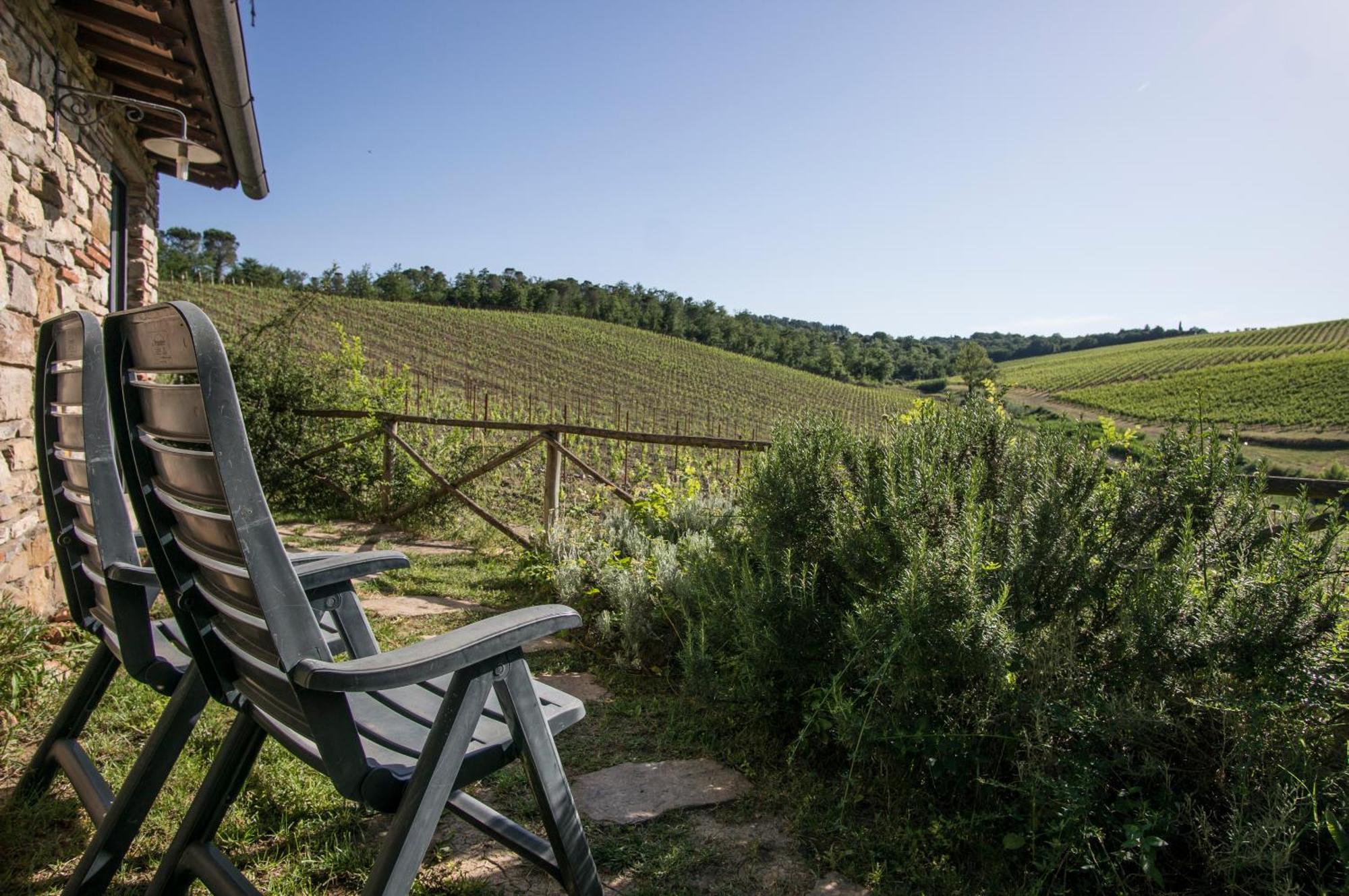 Ferienwohnung Il Fienile Del Vichiaccio Mercatale Val Di Pesa Exterior foto