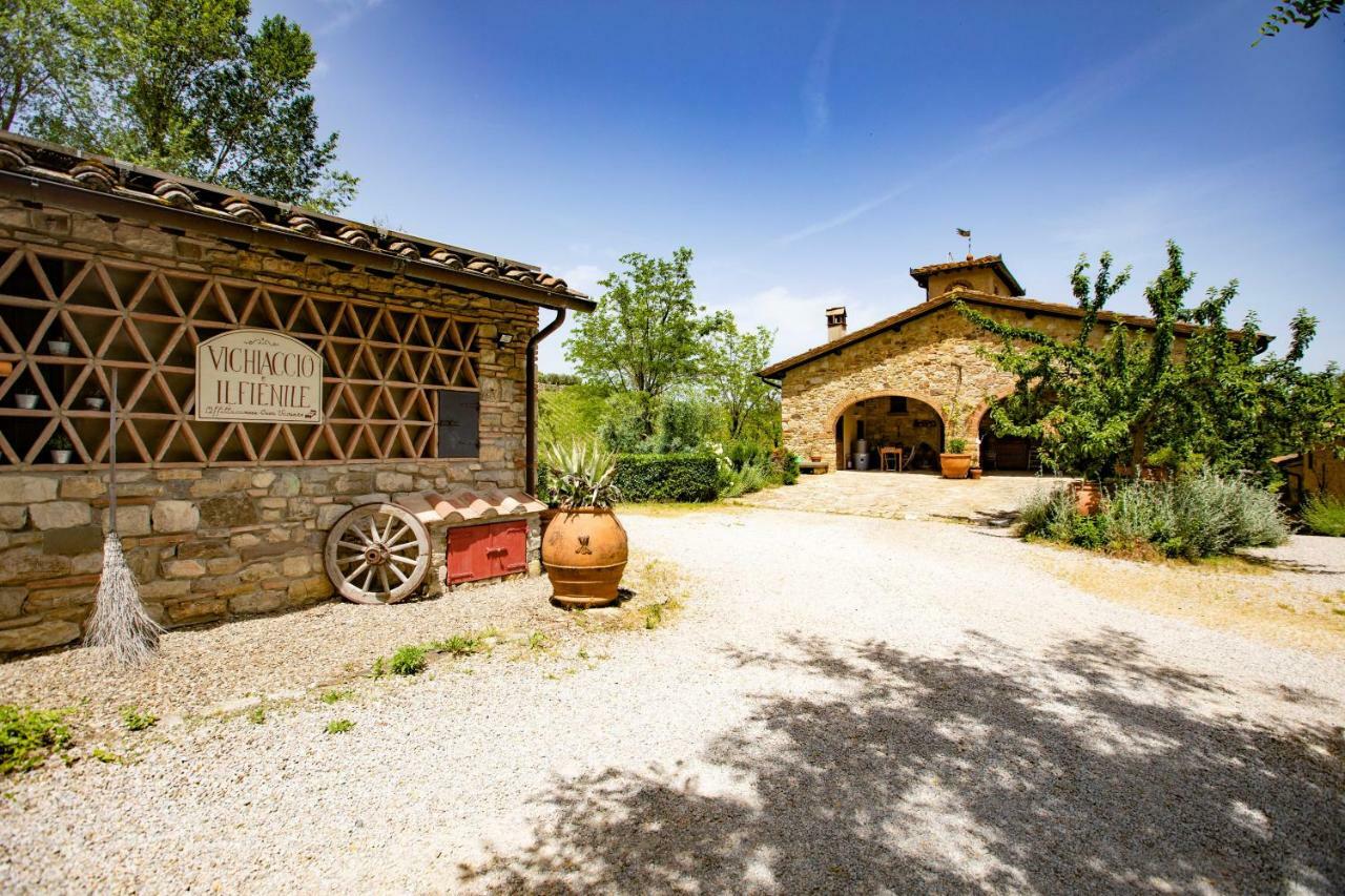 Ferienwohnung Il Fienile Del Vichiaccio Mercatale Val Di Pesa Exterior foto